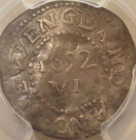 Pre 1900 Coin Category-1652 Oak Tree Six Pence- Mike DeGrazia